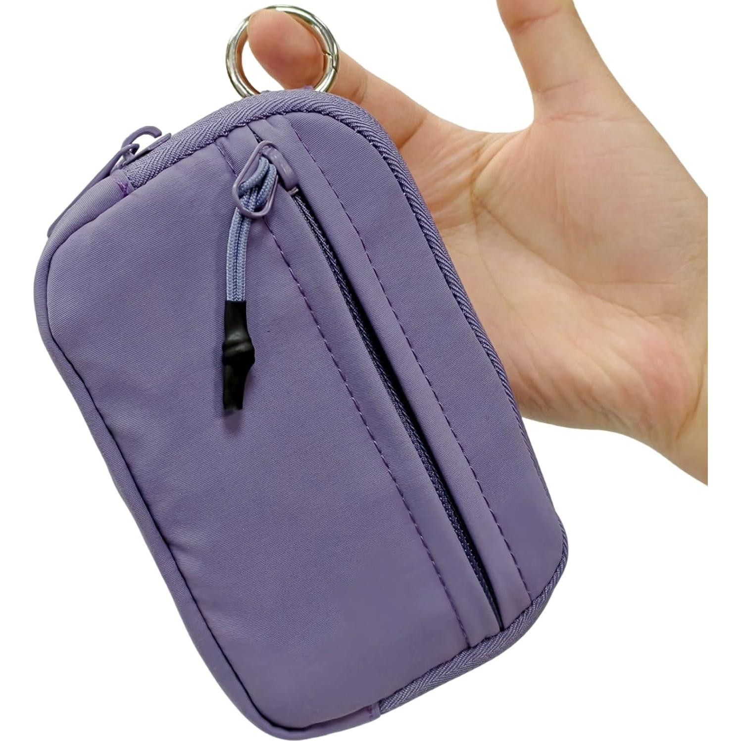 Cartera Iris 2da Gen Ikokei 15x9cm Púrpura Impermeable