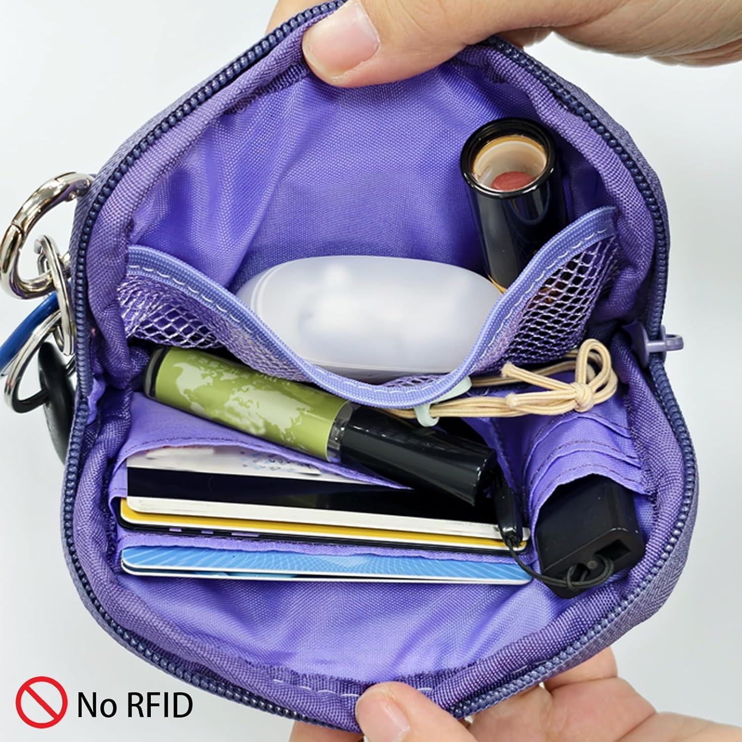 Cartera Iris 2da Gen Ikokei 15x9cm Púrpura Impermeable