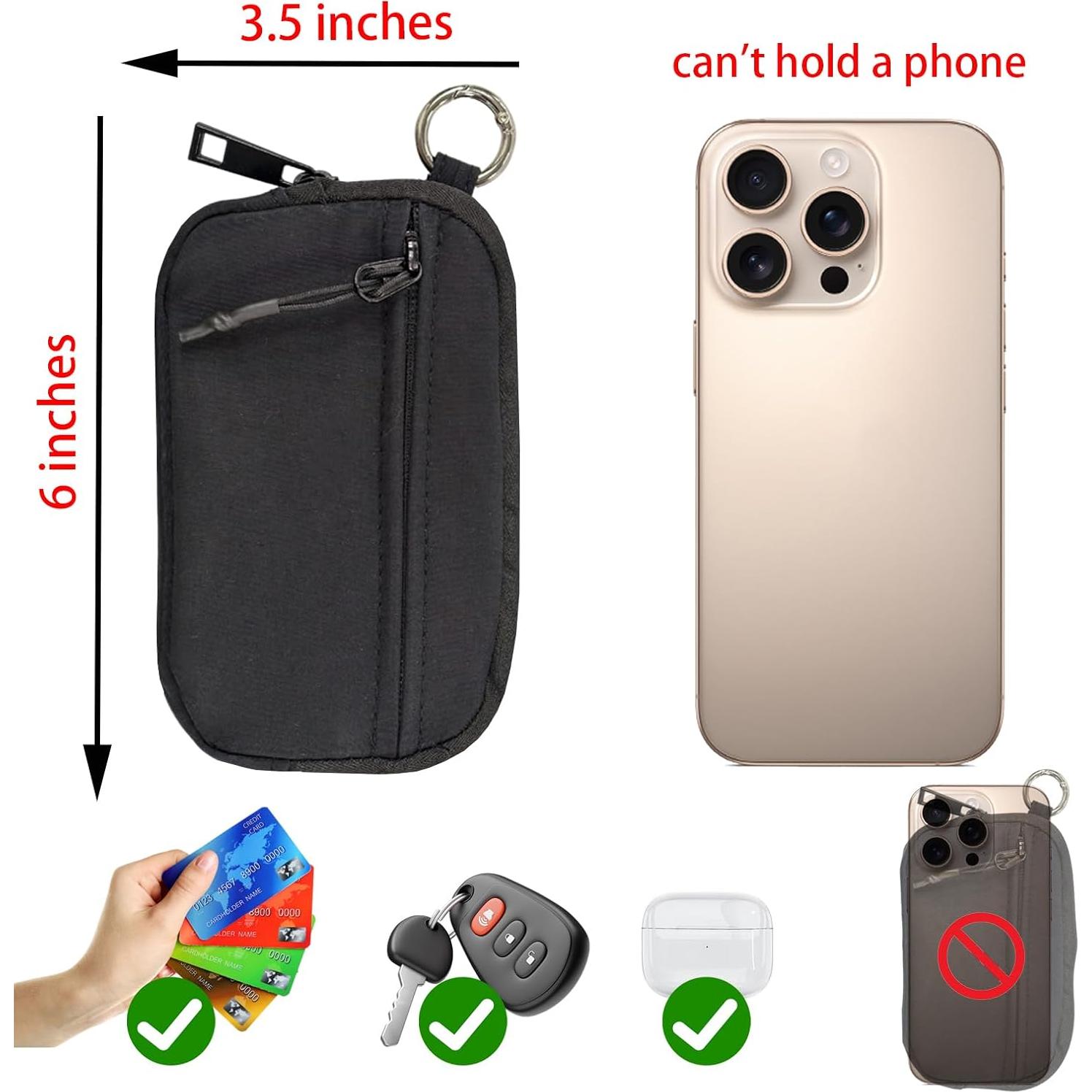 Cartera Iris 2da Gen Ikokei 15x9cm Púrpura Impermeable