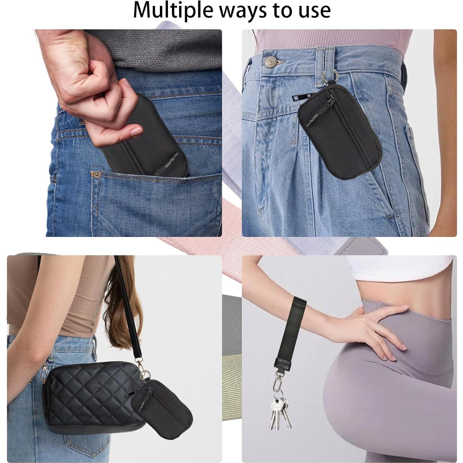 Cartera Iris 2da Gen Ikokei 15x9cm Púrpura Impermeable