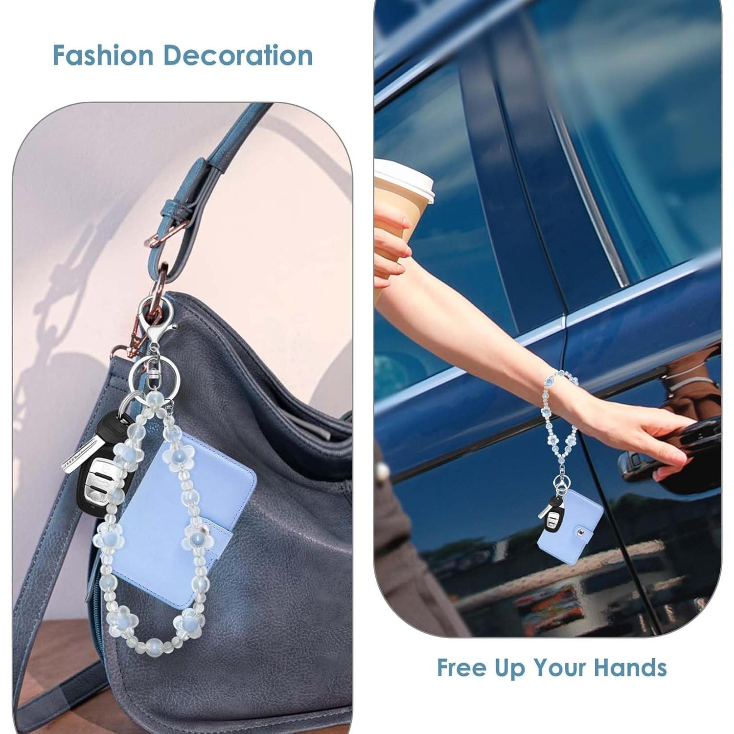 Llave de Muñeca M-Plateau con Cartera y Pulseras de Perlas