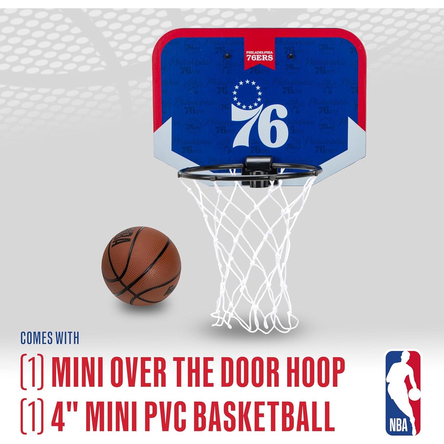 Aro de Baloncesto Mini Franklin Sports NBA Philadelphia 76ers