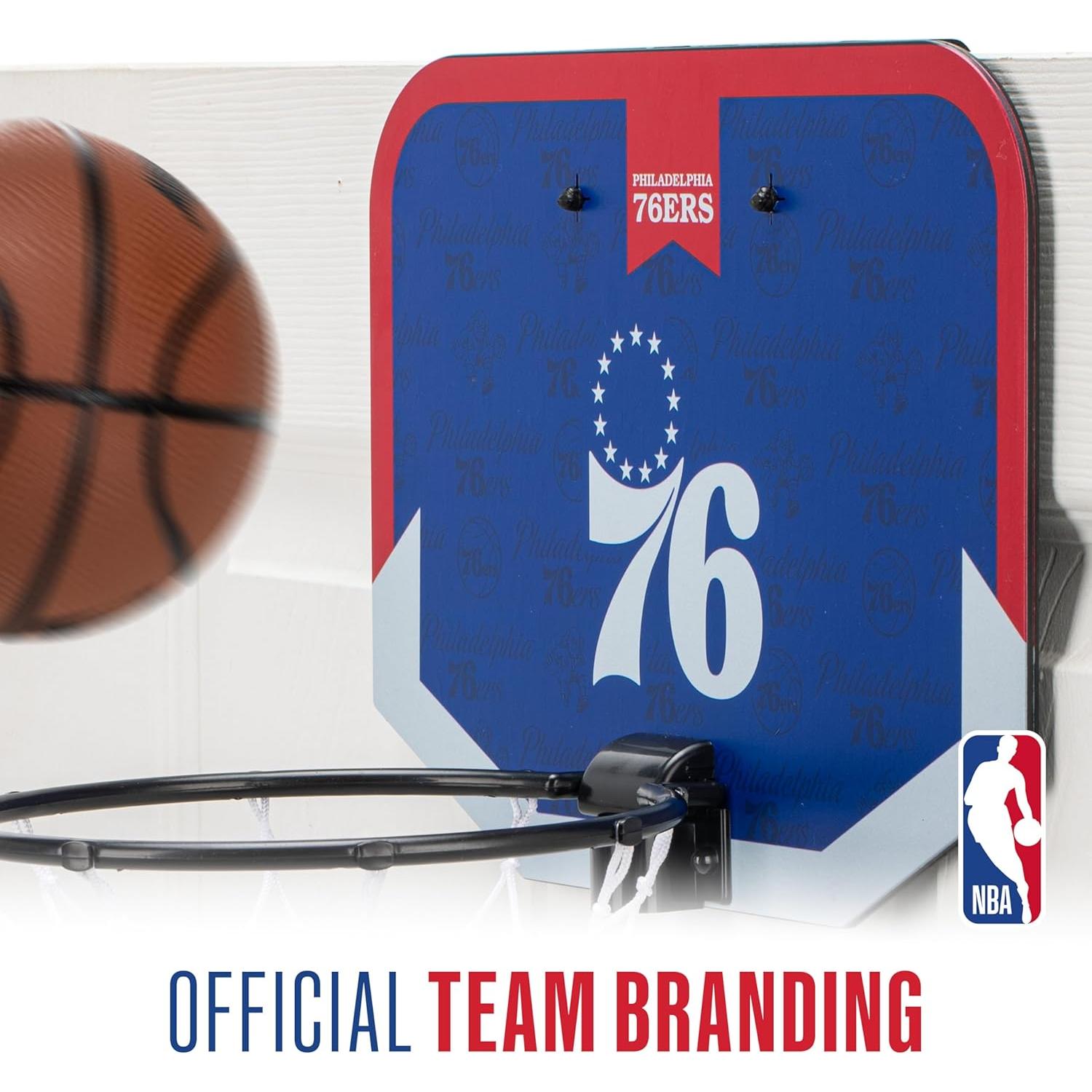 Aro de Baloncesto Mini Franklin Sports NBA Philadelphia 76ers
