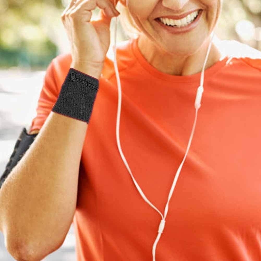 Bolsa de Muñeca Haosie - Soporte para Llaves y Monedas Negro