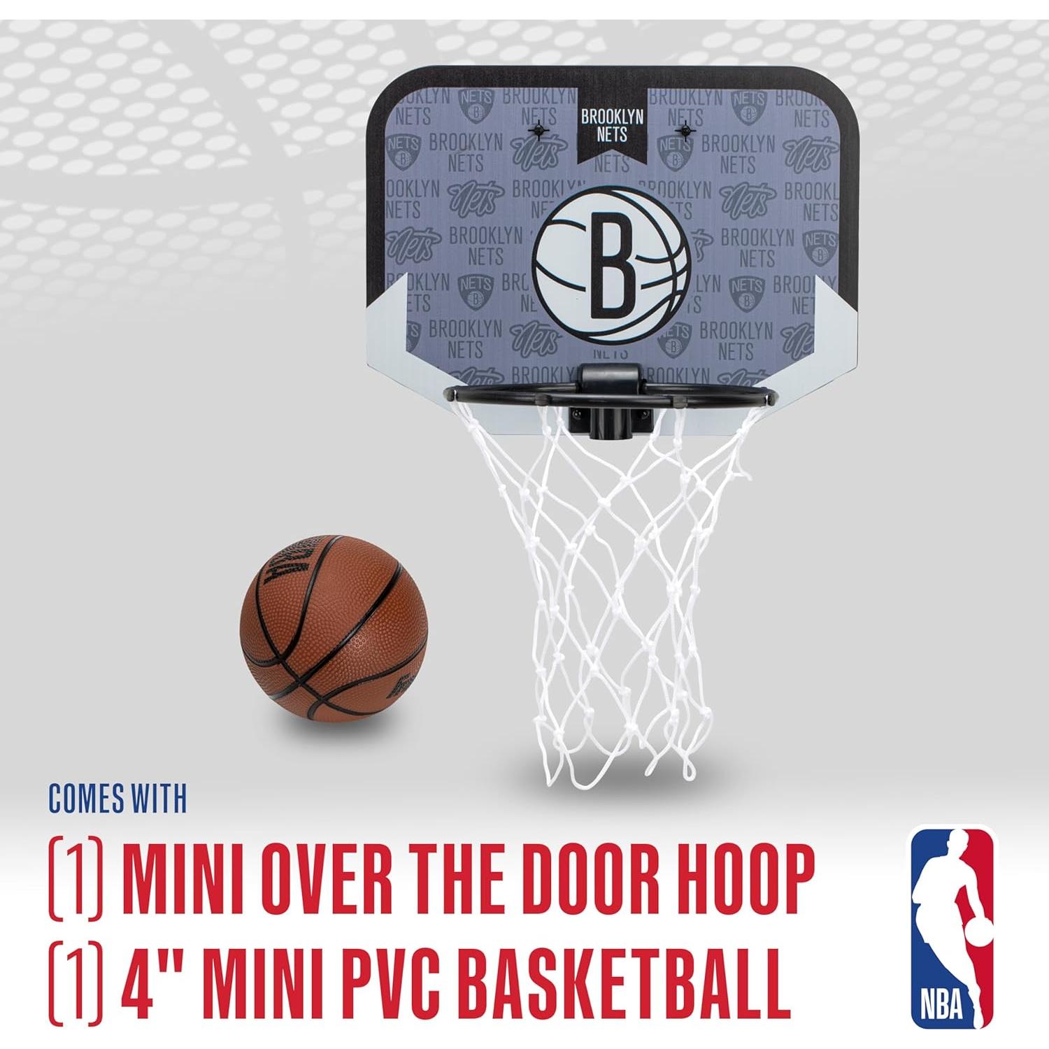 Aro de Baloncesto Mini Franklin Sports NBA Brooklyn Nets