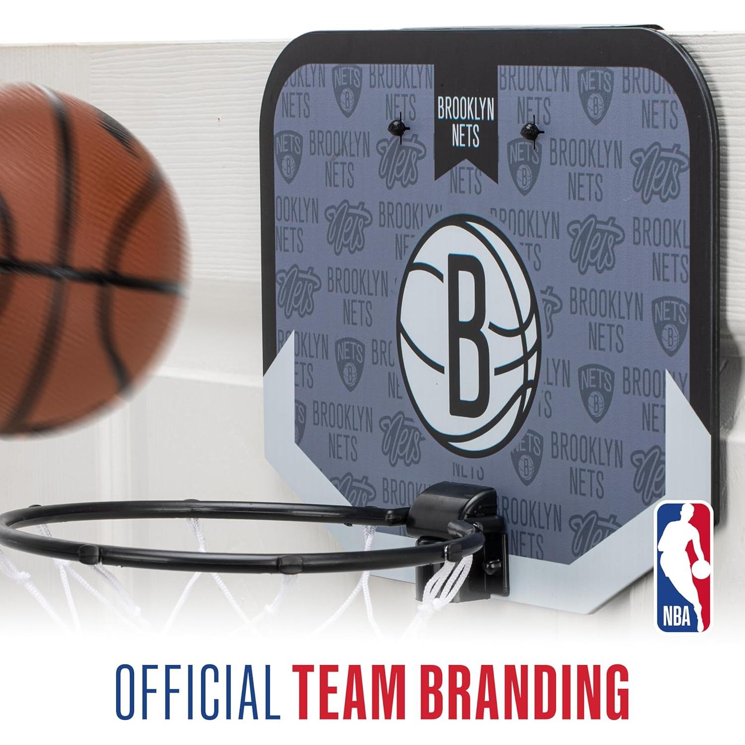 Aro de Baloncesto Mini Franklin Sports NBA Brooklyn Nets
