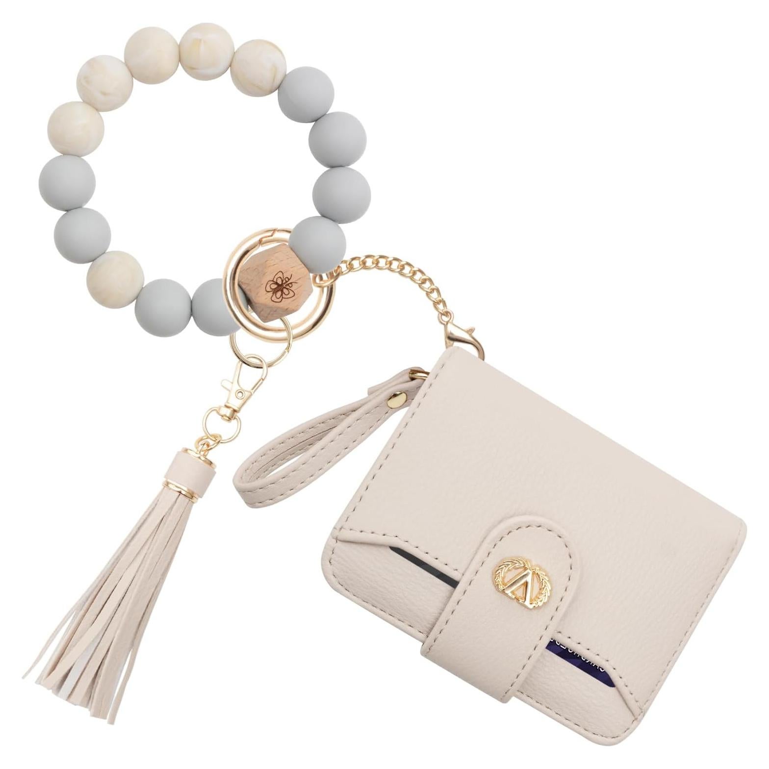 Billetera Multifuncional de Silicona con Llavero y 16 Tarjetas