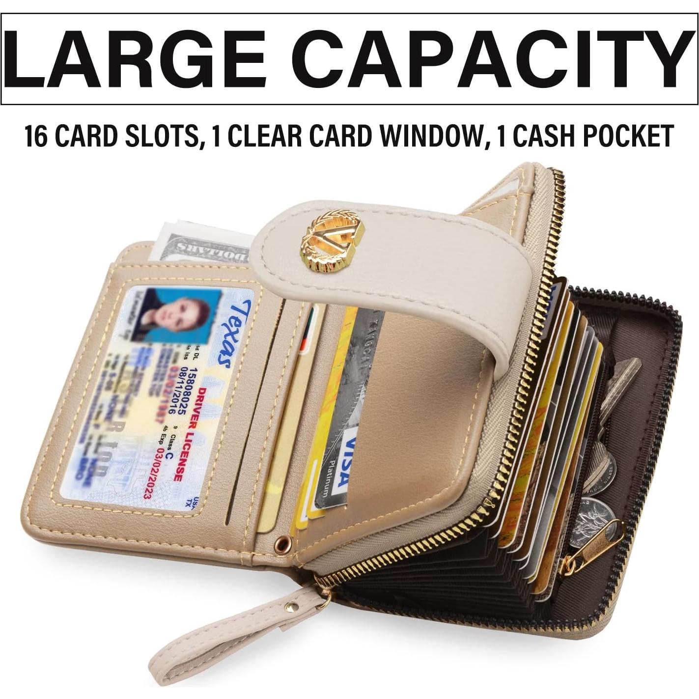 Billetera Multifuncional de Silicona con Llavero y 16 Tarjetas