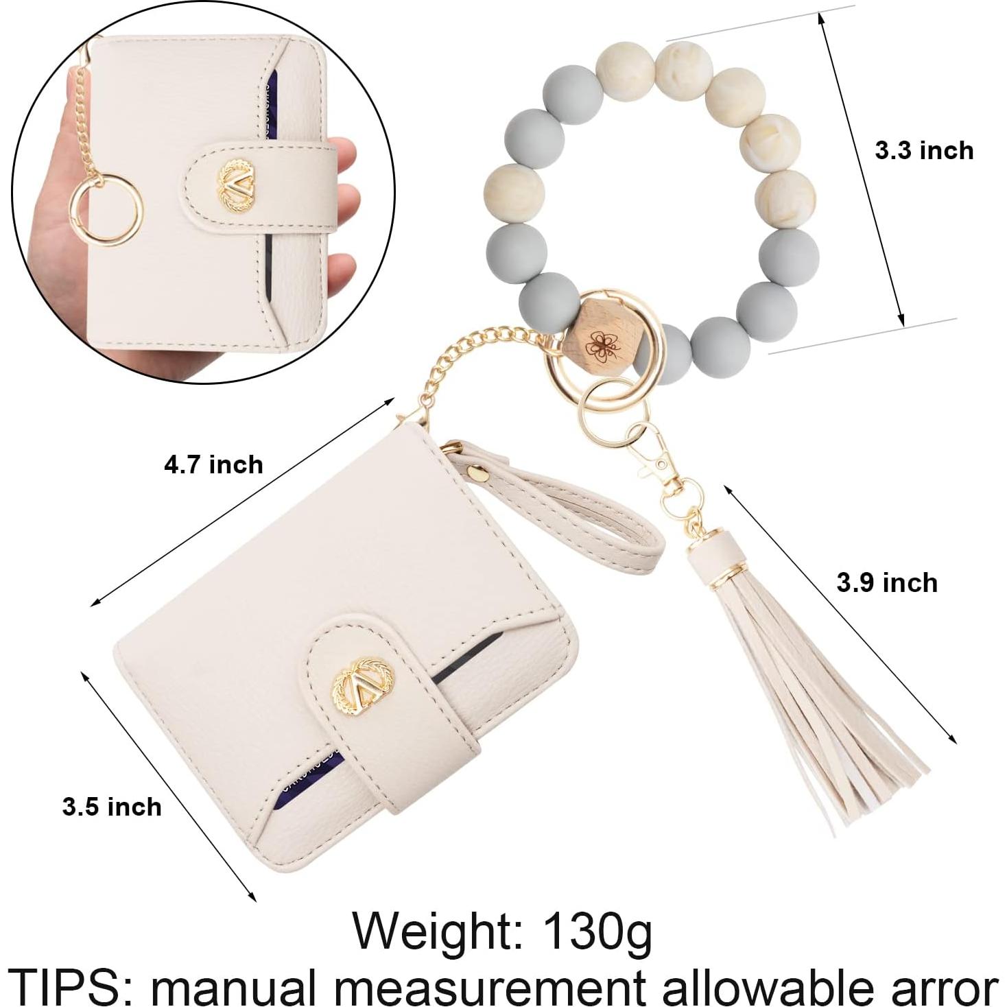 Billetera Multifuncional de Silicona con Llavero y 16 Tarjetas