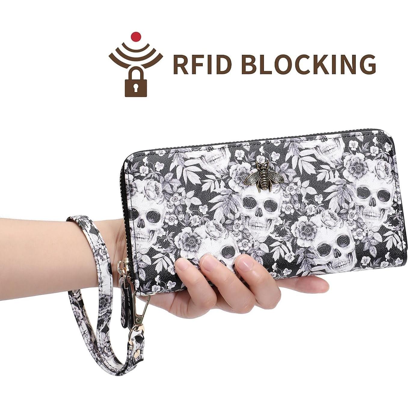 Cartera Larga para Mujeres AnnabelZ con Bloqueo RFID 19x10cm