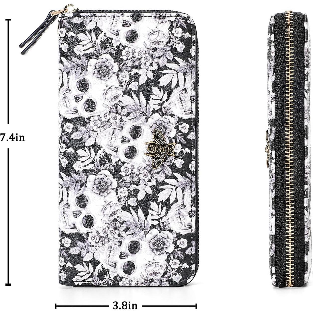 Cartera Larga para Mujeres AnnabelZ con Bloqueo RFID 19x10cm