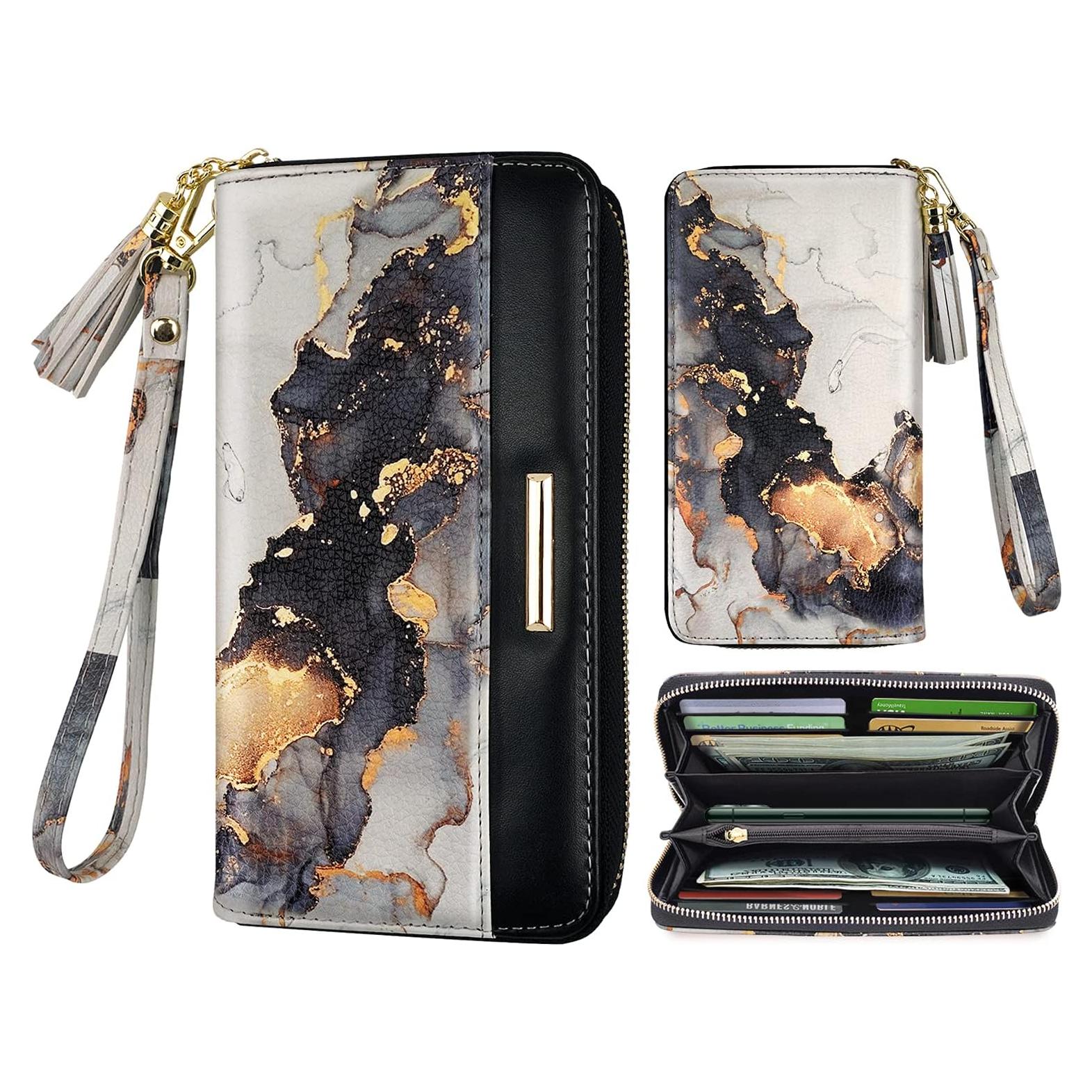 Cartera para Mujeres PU con Borlas y Correa - 19.5x10.8cm