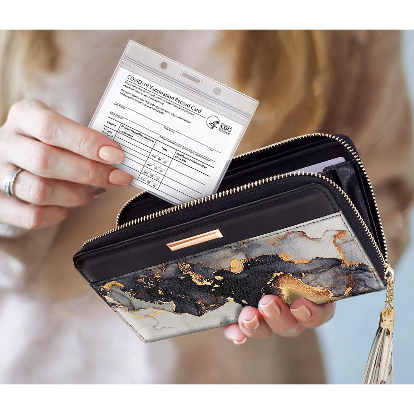 Cartera para Mujeres PU con Borlas y Correa - 19.5x10.8cm