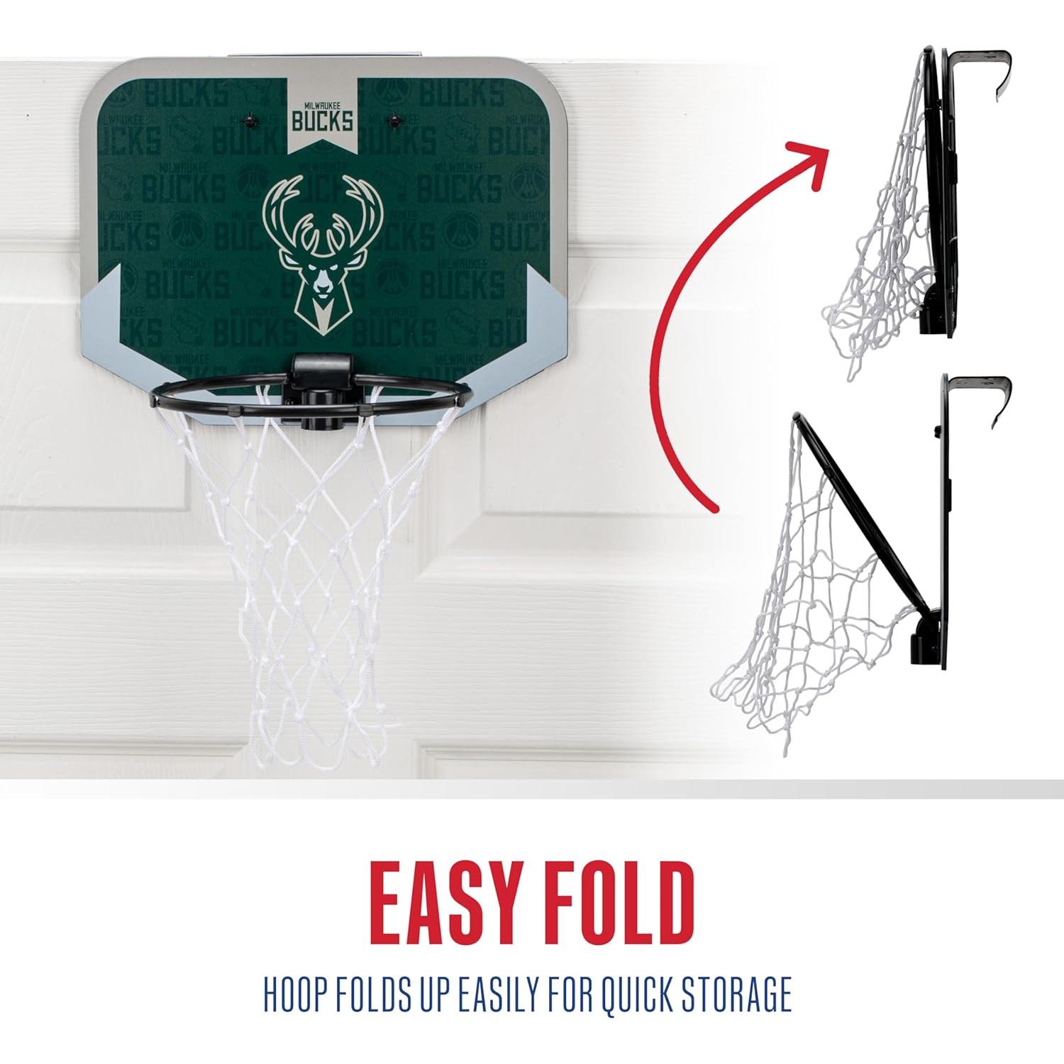 Aro de Baloncesto Mini Franklin Sports NBA Milwaukee Bucks