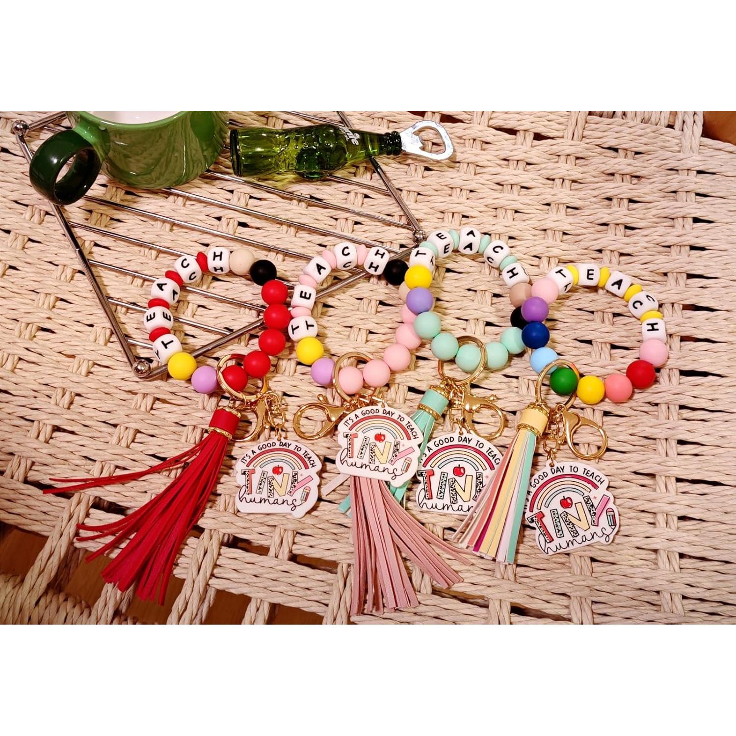 Pulsera de Silicona y Llavero para Maestros - Regalo Agradecimiento