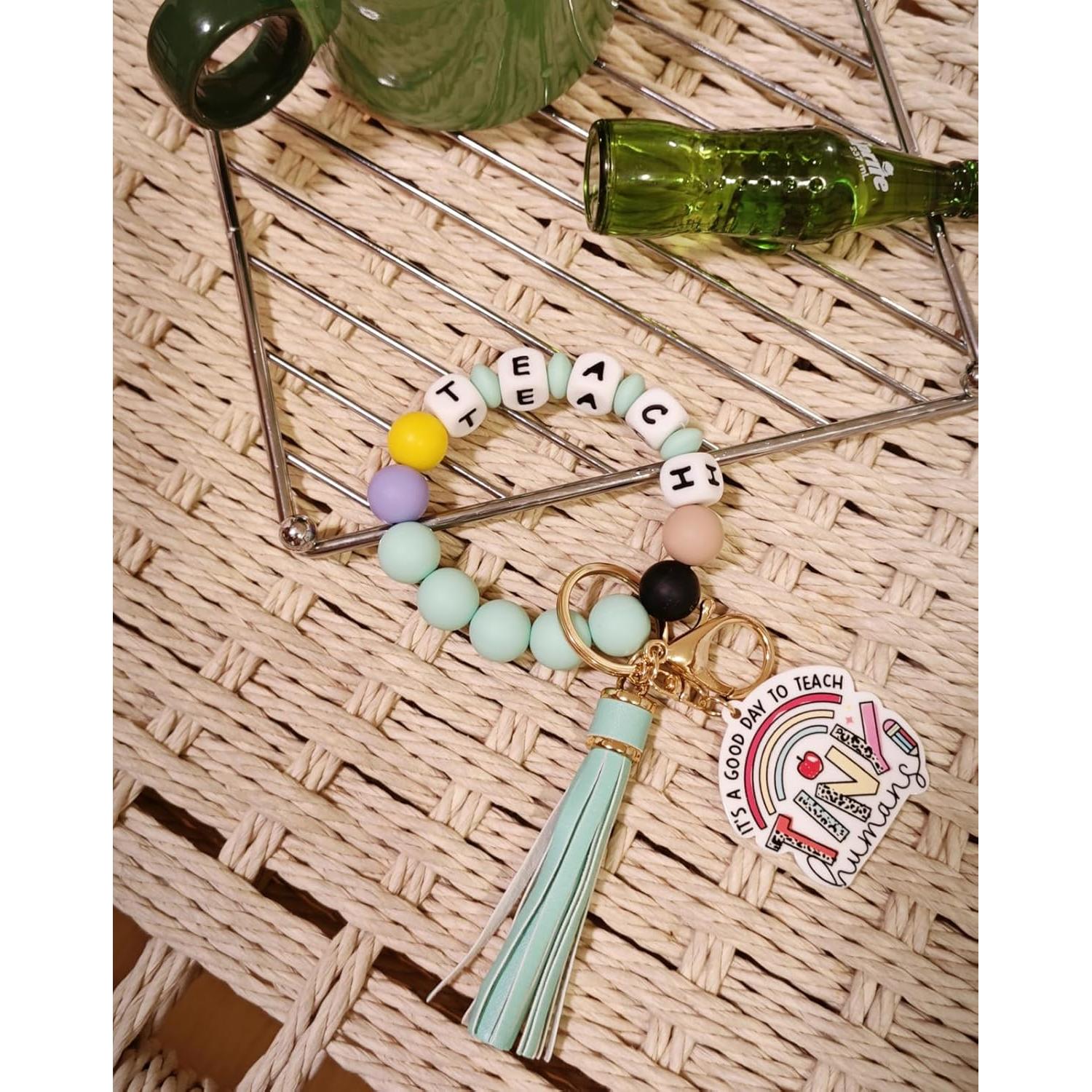 Pulsera de Silicona y Llavero para Maestros - Regalo Agradecimiento