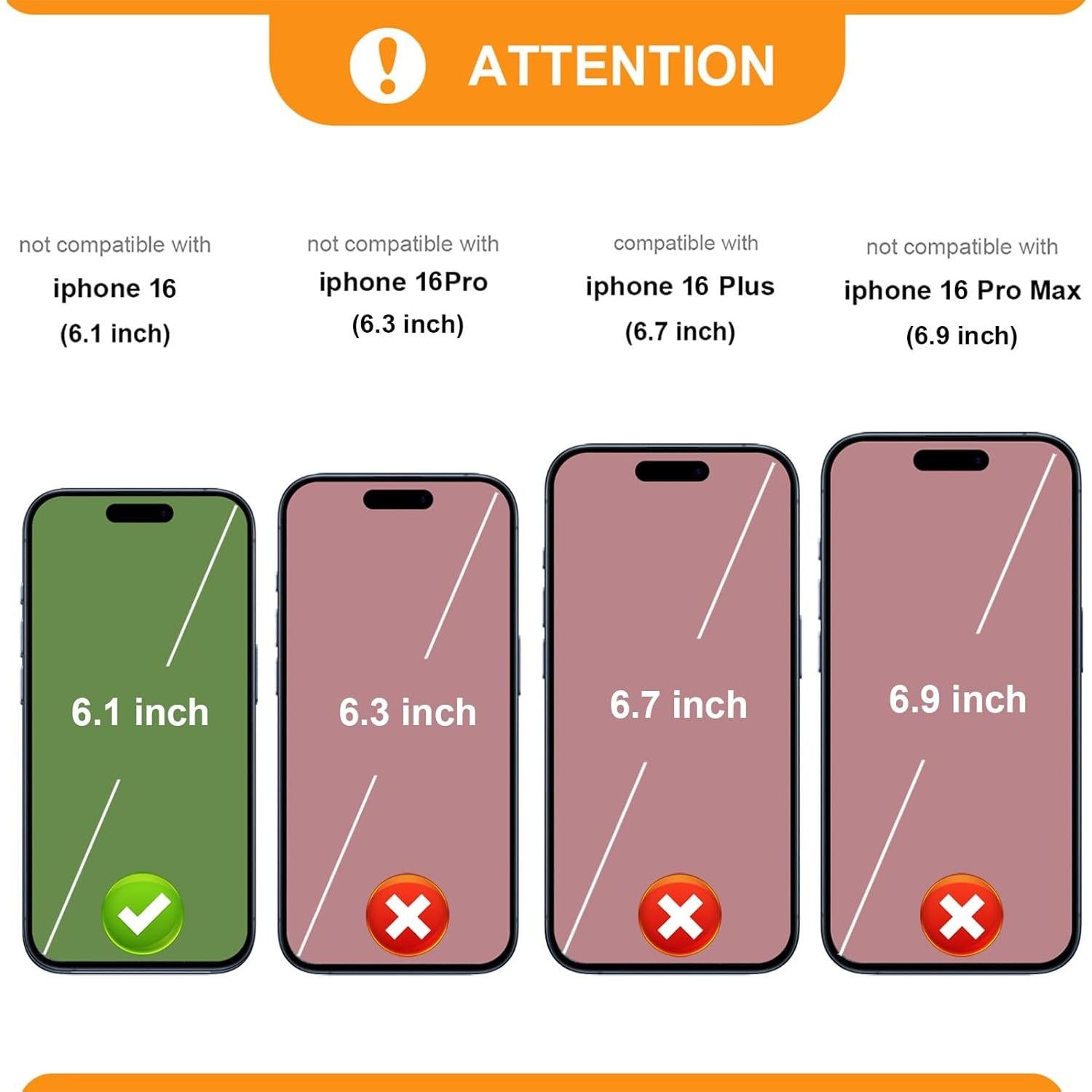 Funda Cartera Desmontable Bocasal para iPhone 16 Verde 6.1"