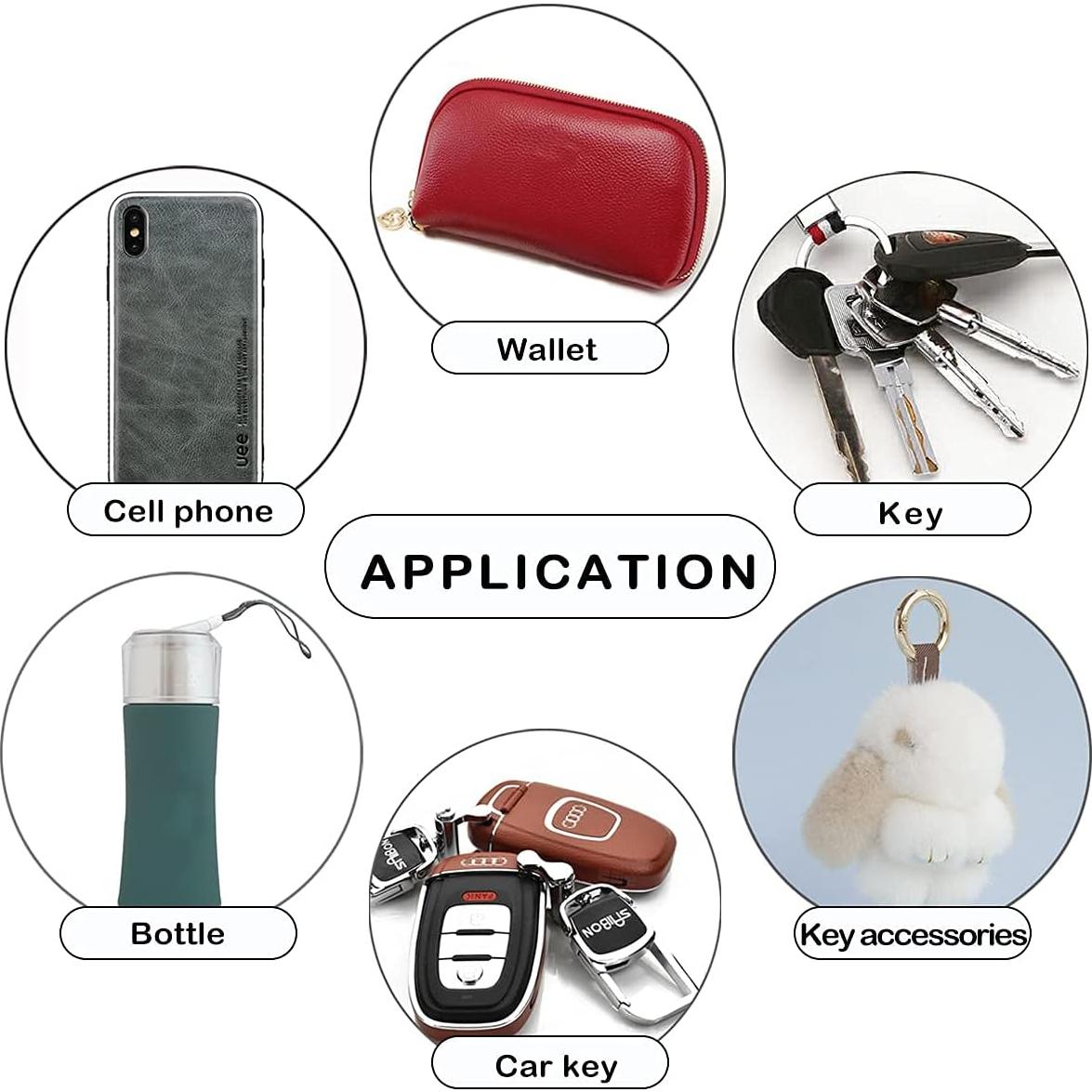 Correa de Muñeca de Cuero PAMIR TONG Negra con Borla