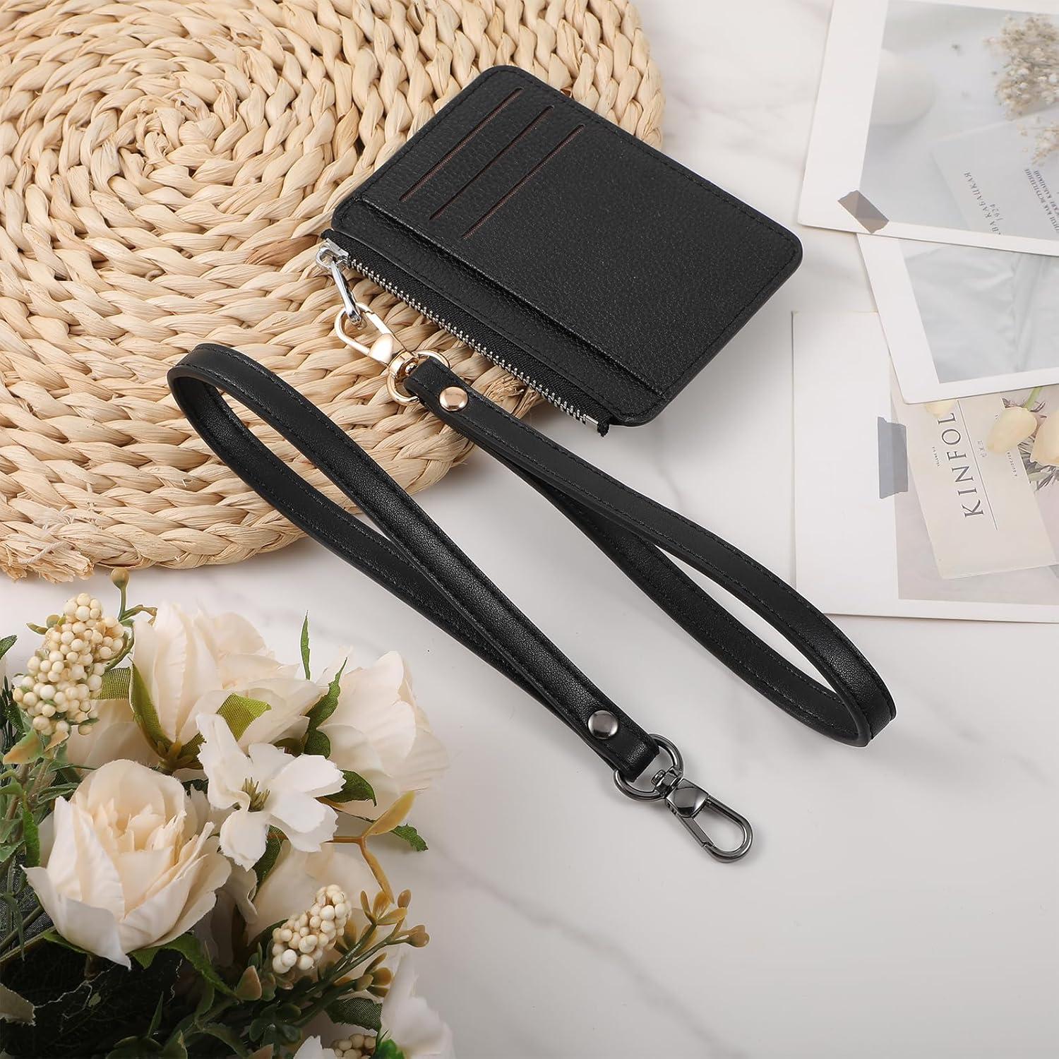 Correa de Muñeca 2 Pcs Heclia Cuero PU Negro 19 cm