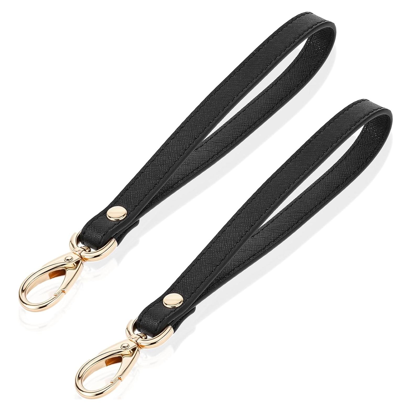 Correa de Muñeca de Cuero PU Tucnoeu Negra 20.5cm