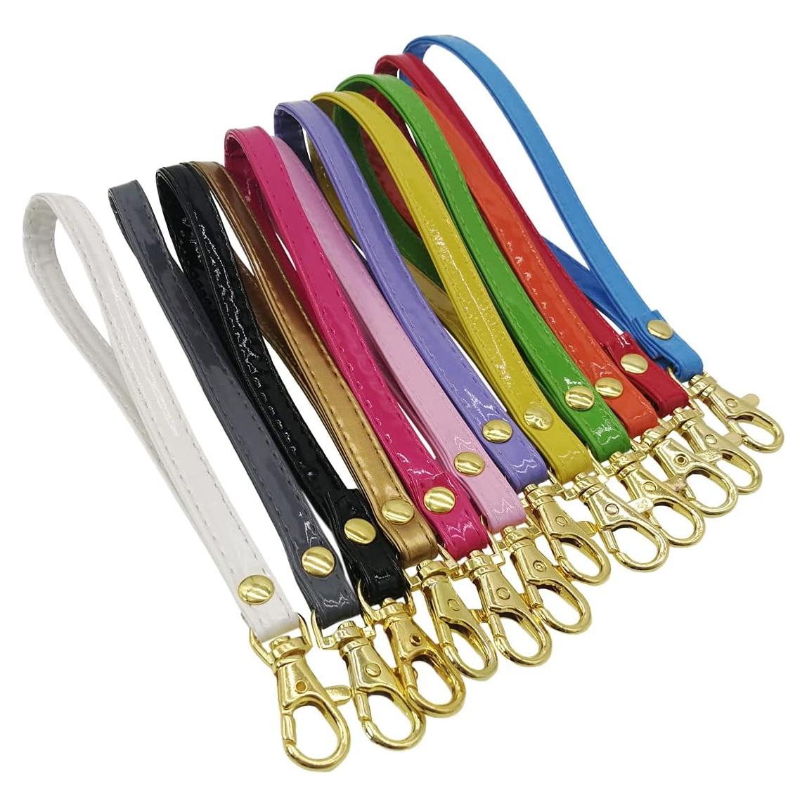 Correa de Muñeca PAMIR 12pcs Cuero Sintético Cerradura Dorada