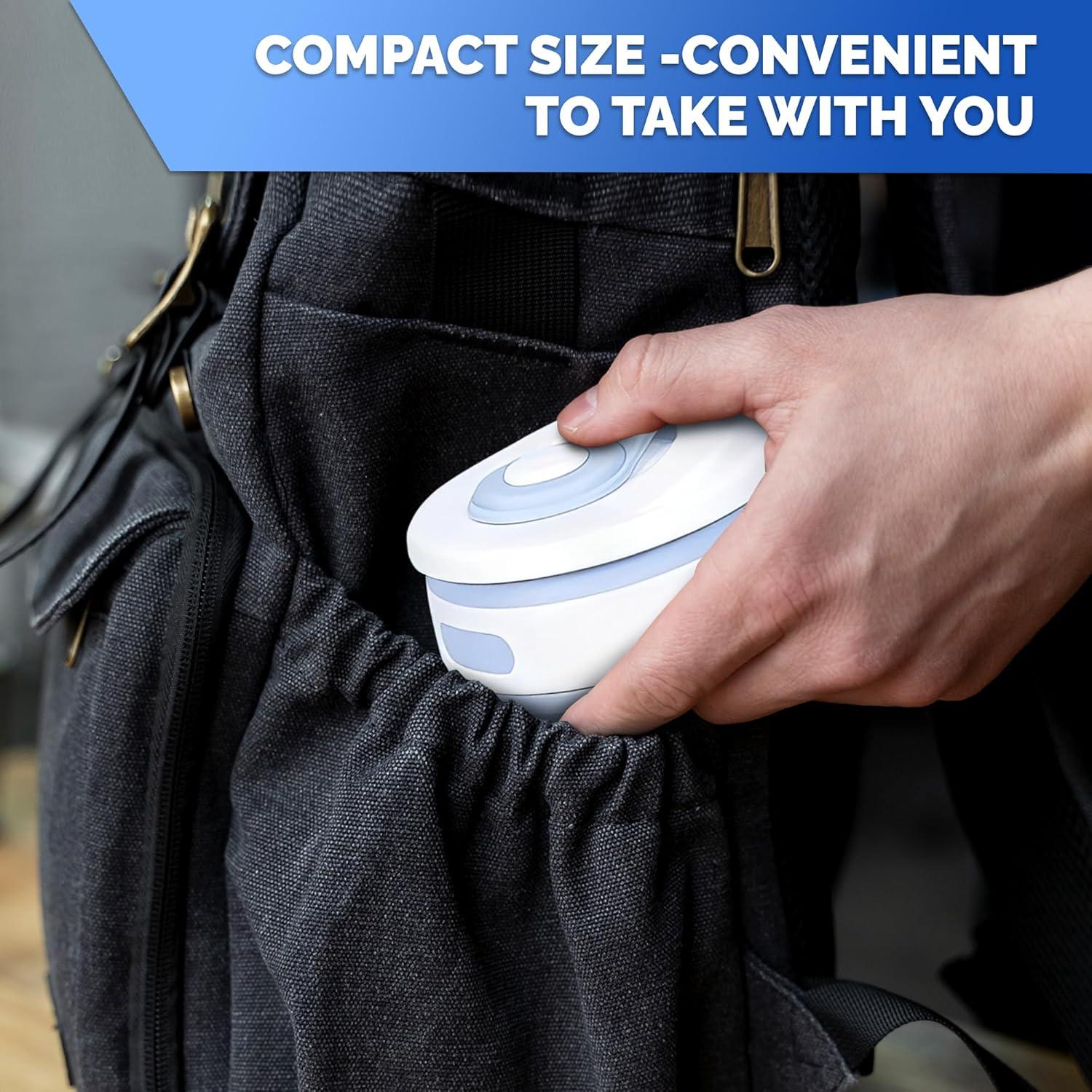 Paquete de 2 Tazas Plegables Tesorrio 350ml para Viaje