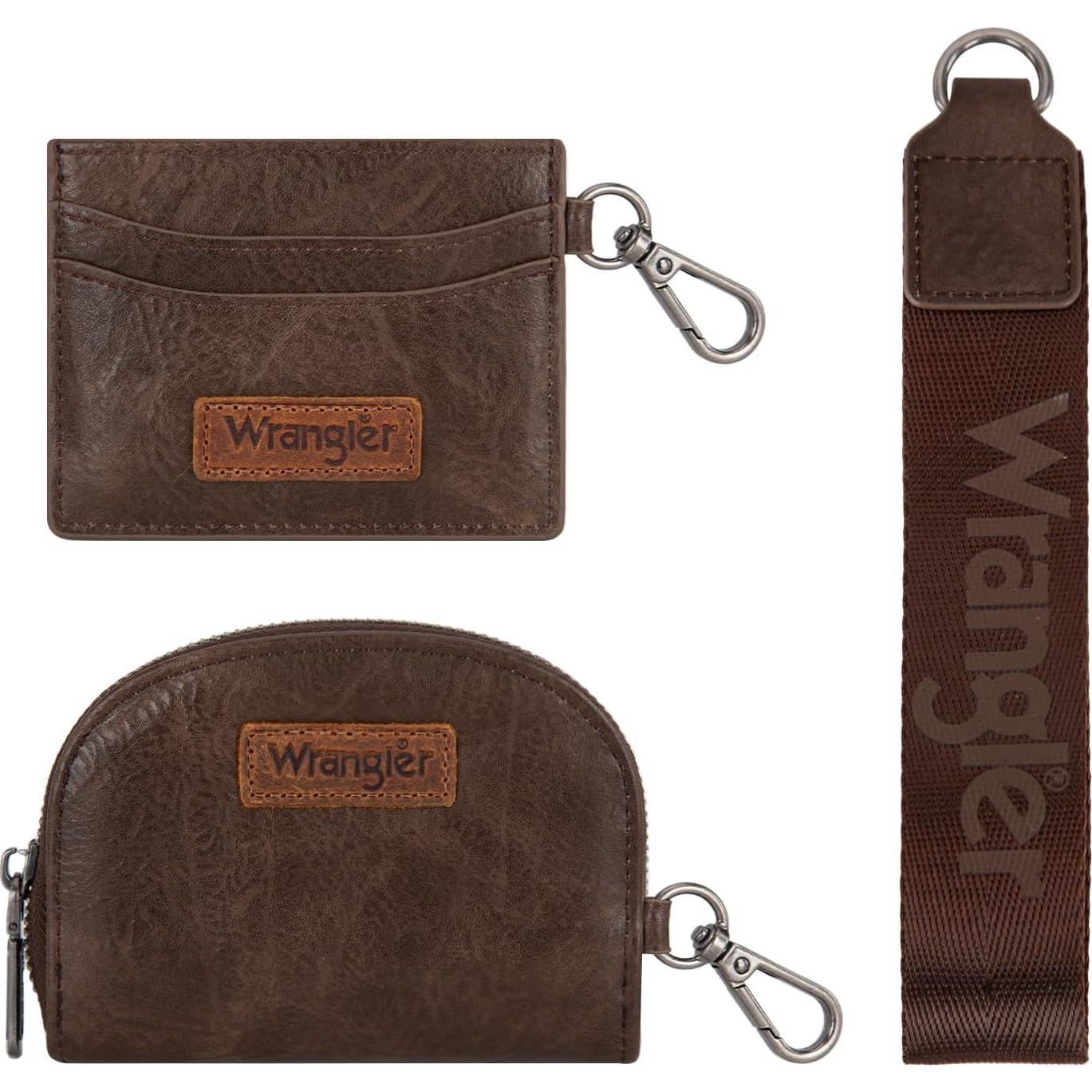 Cartera de Llavero Wrangler para Mujeres con Bloqueo RFID
