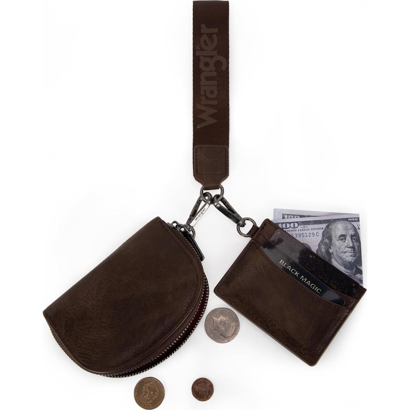 Cartera de Llavero Wrangler para Mujeres con Bloqueo RFID