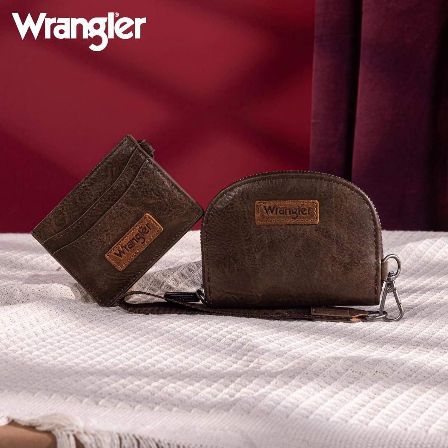Cartera de Llavero Wrangler para Mujeres con Bloqueo RFID