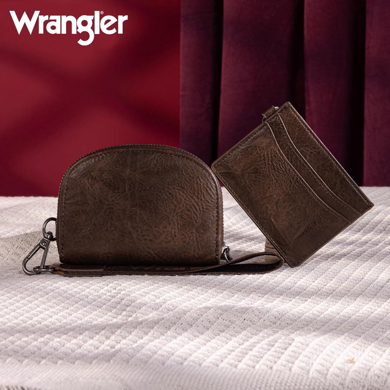 Cartera de Llavero Wrangler para Mujeres con Bloqueo RFID