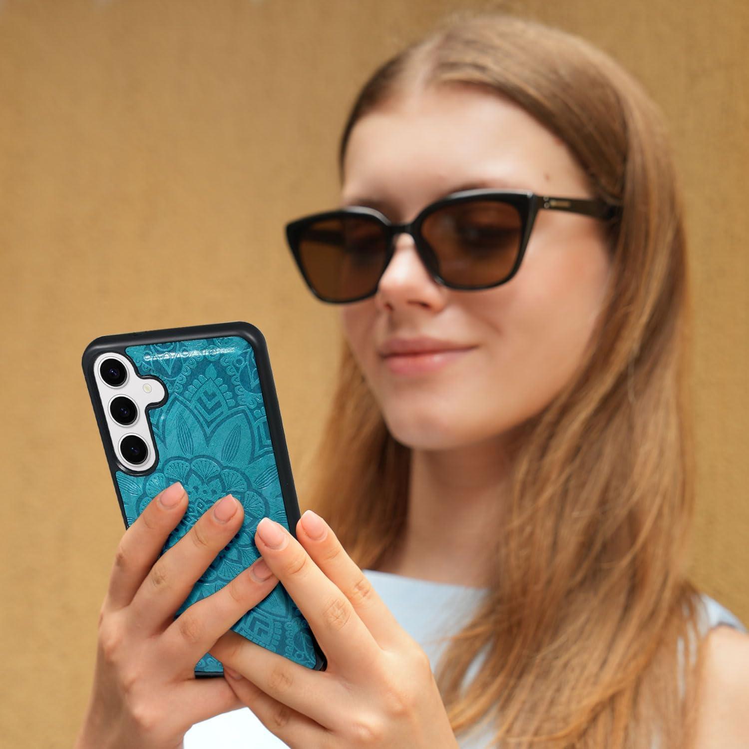 Funda de Cartera Desmontable Harryshell para Samsung Galaxy S25 6.2"