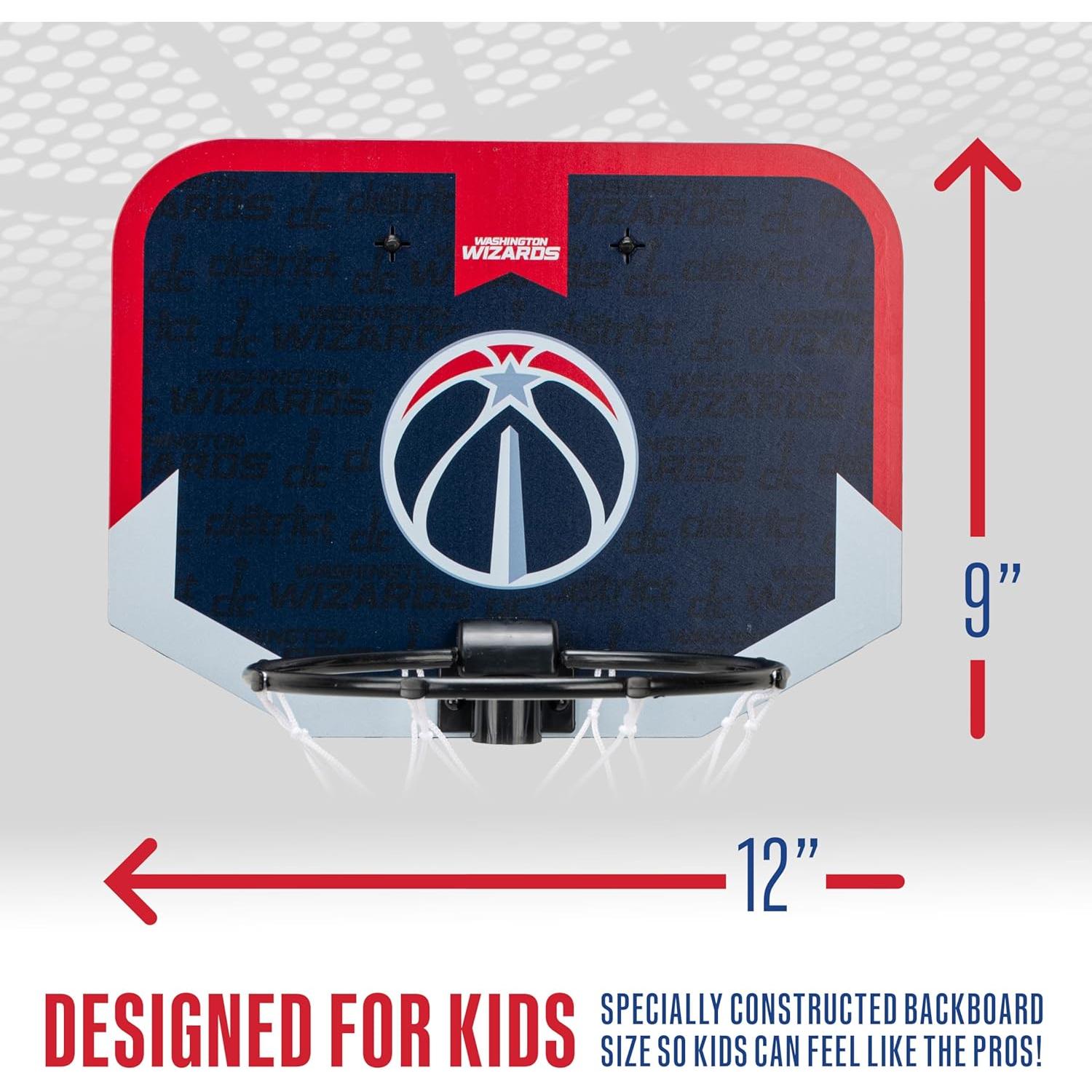 Aro de Baloncesto Mini Franklin Sports NBA Wizards 25,4 cm