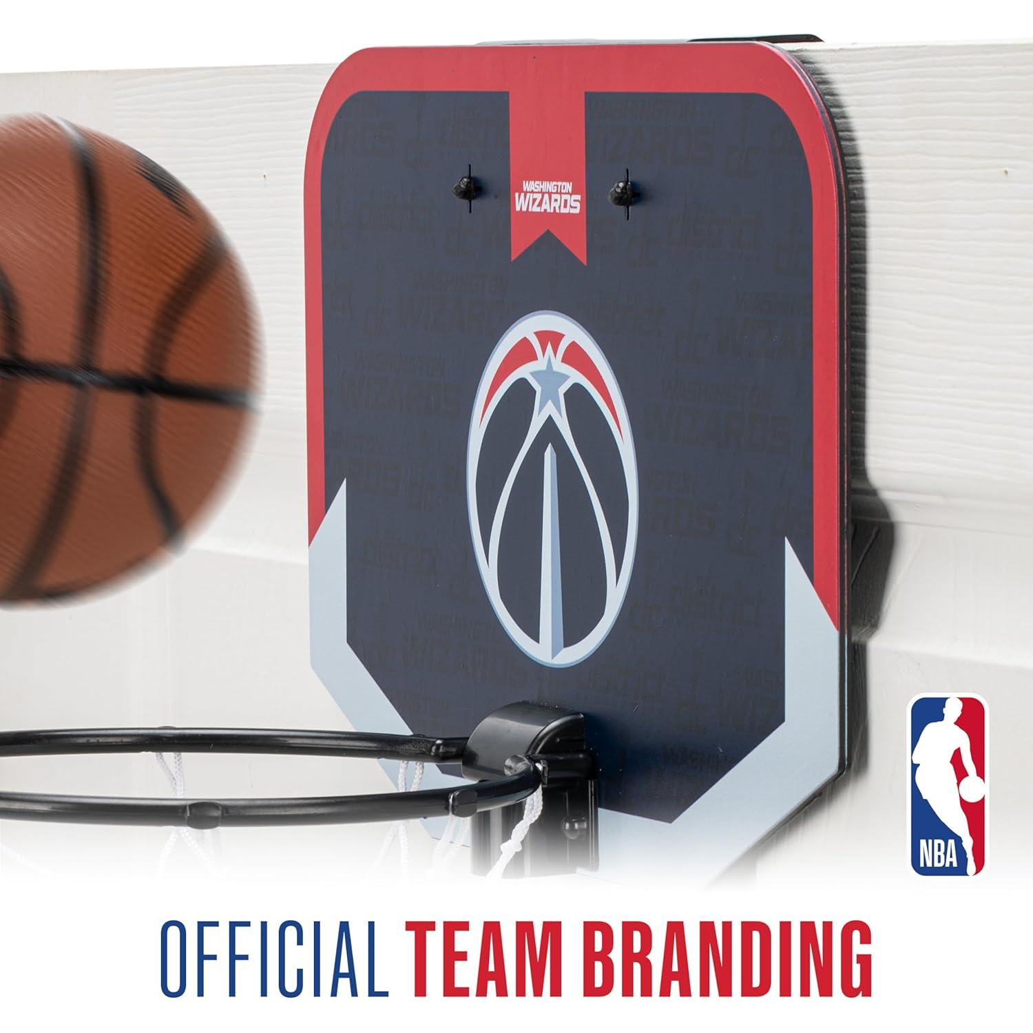 Aro de Baloncesto Mini Franklin Sports NBA Wizards 25,4 cm