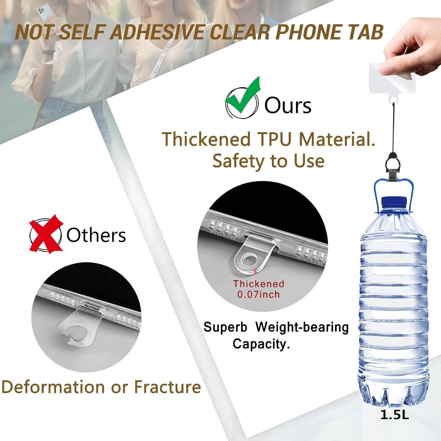 Correa Cruzada Ajustable para Teléfono Yonlevres Negra