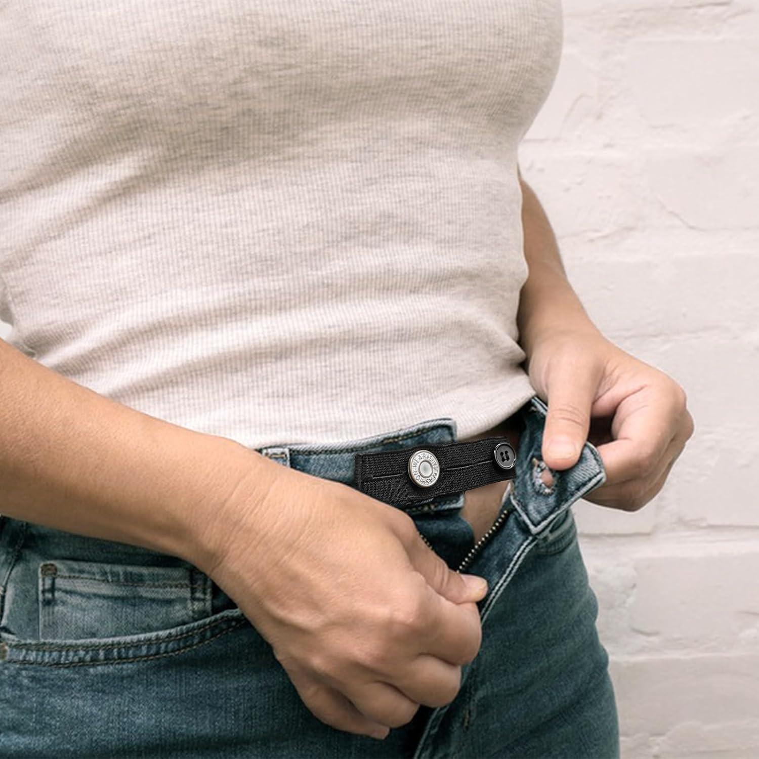 5 PCS Extensores de Cintura Elásticos Ajustables Deshionew