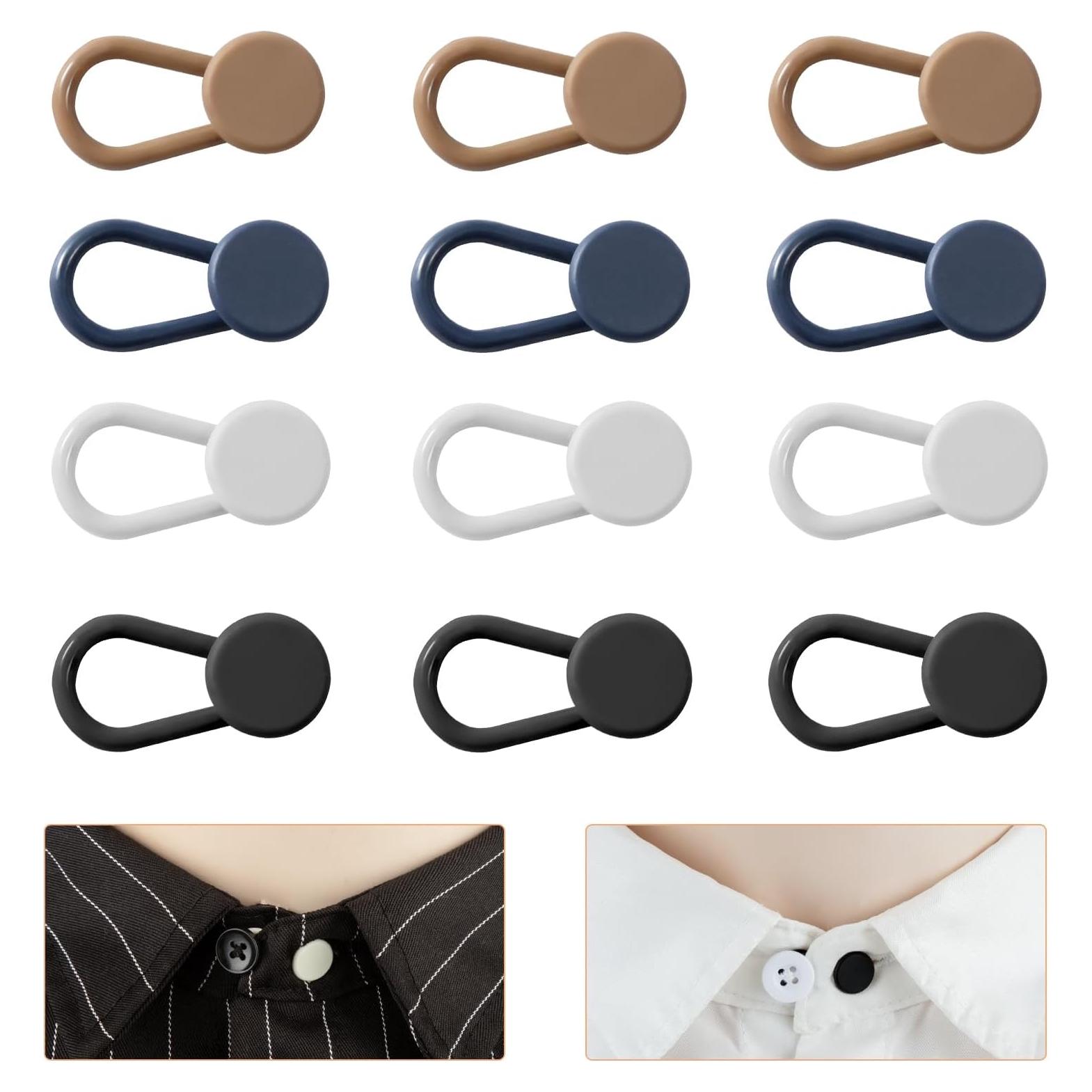 12 Extensores de Cuello Ajustables Mahaohao - 4 Colores