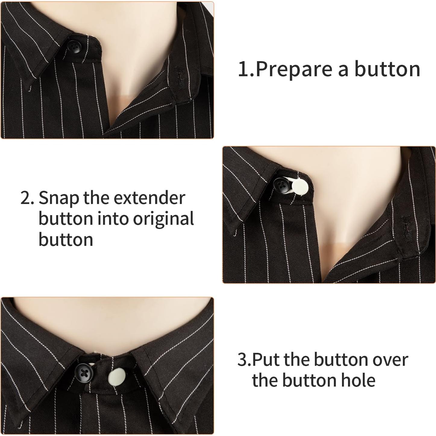 12 Extensores de Cuello Ajustables Mahaohao - 4 Colores