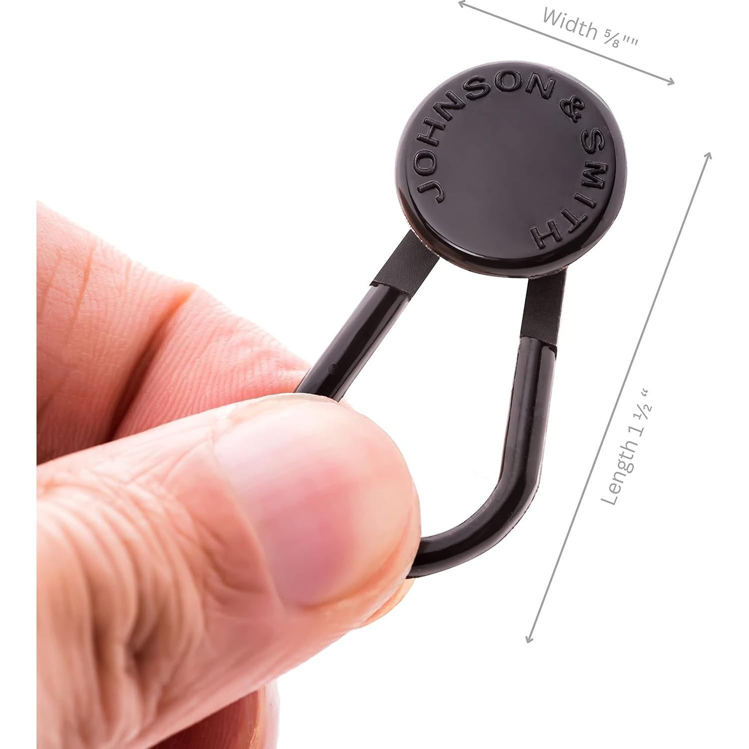 Extensores de Botón de Pantalón Johnson & Smith - Paquete de 6