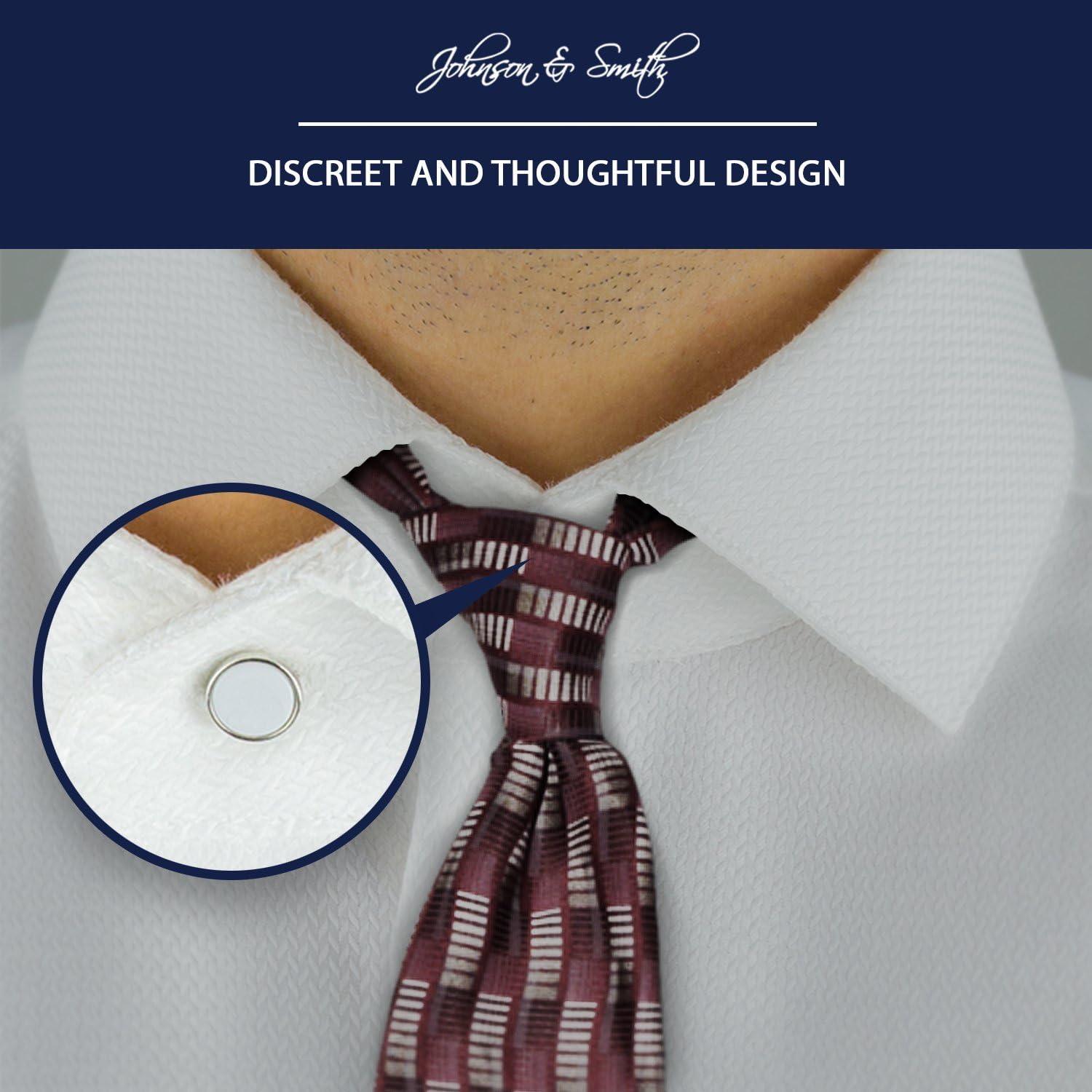 Extensores de Cuello Johnson & Smith, 5 Piezas, Blanco, 10 mm