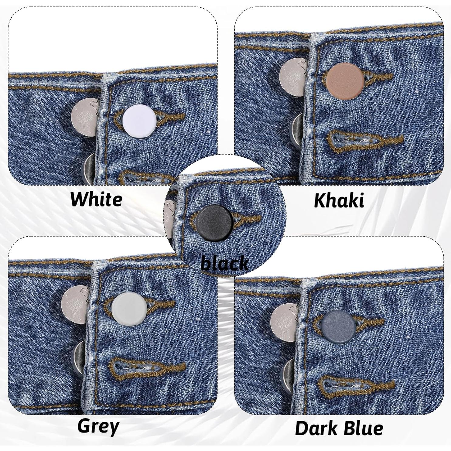 32 Extensores de Cintura para Jeans Ptwola - Ajuste Rápido