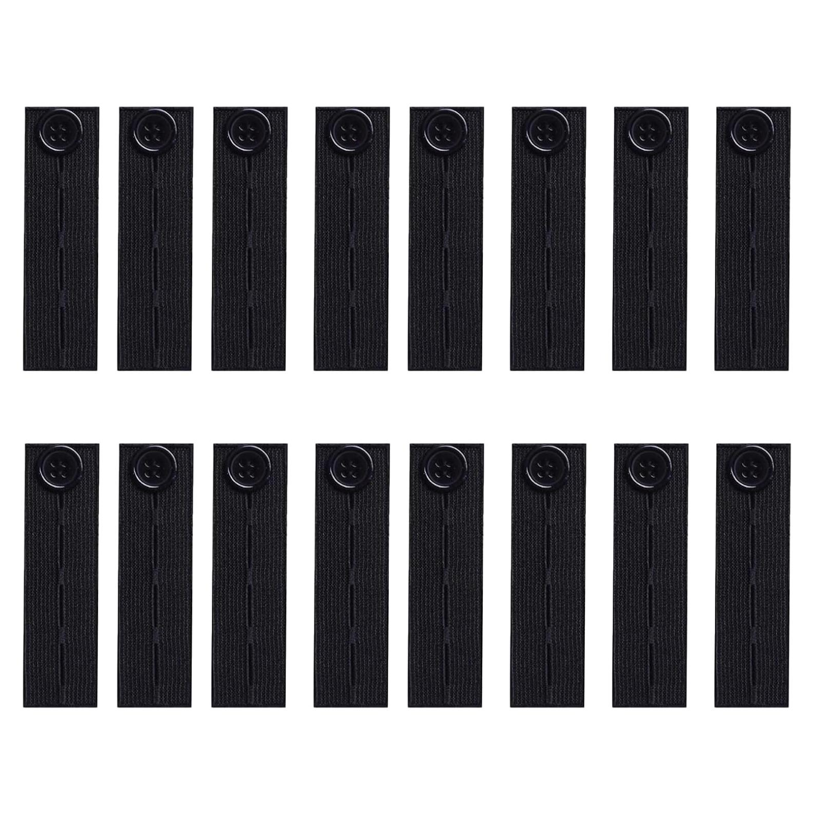 16 Extensores de Cintura Ajustables PKRFCJ para Pantalones