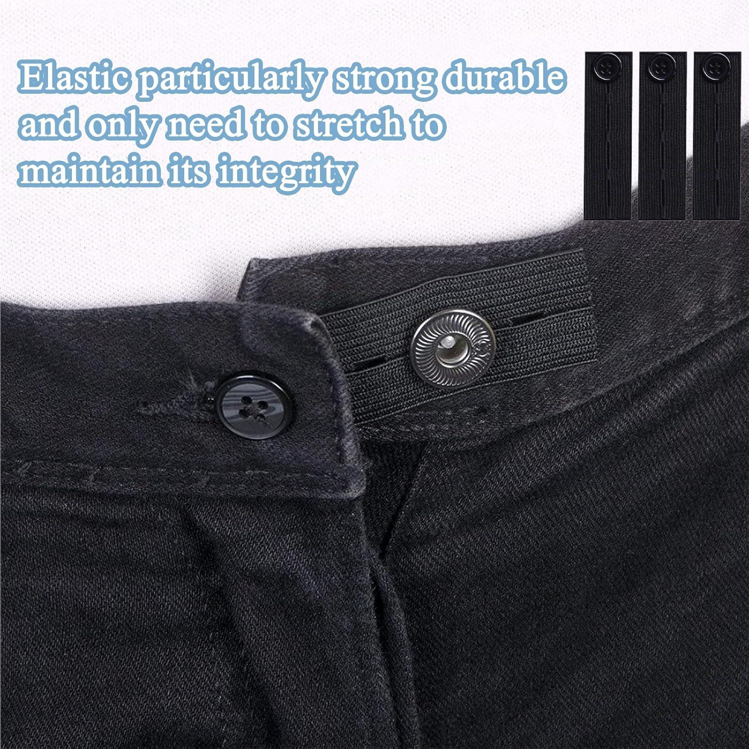 16 Extensores de Cintura Ajustables PKRFCJ para Pantalones