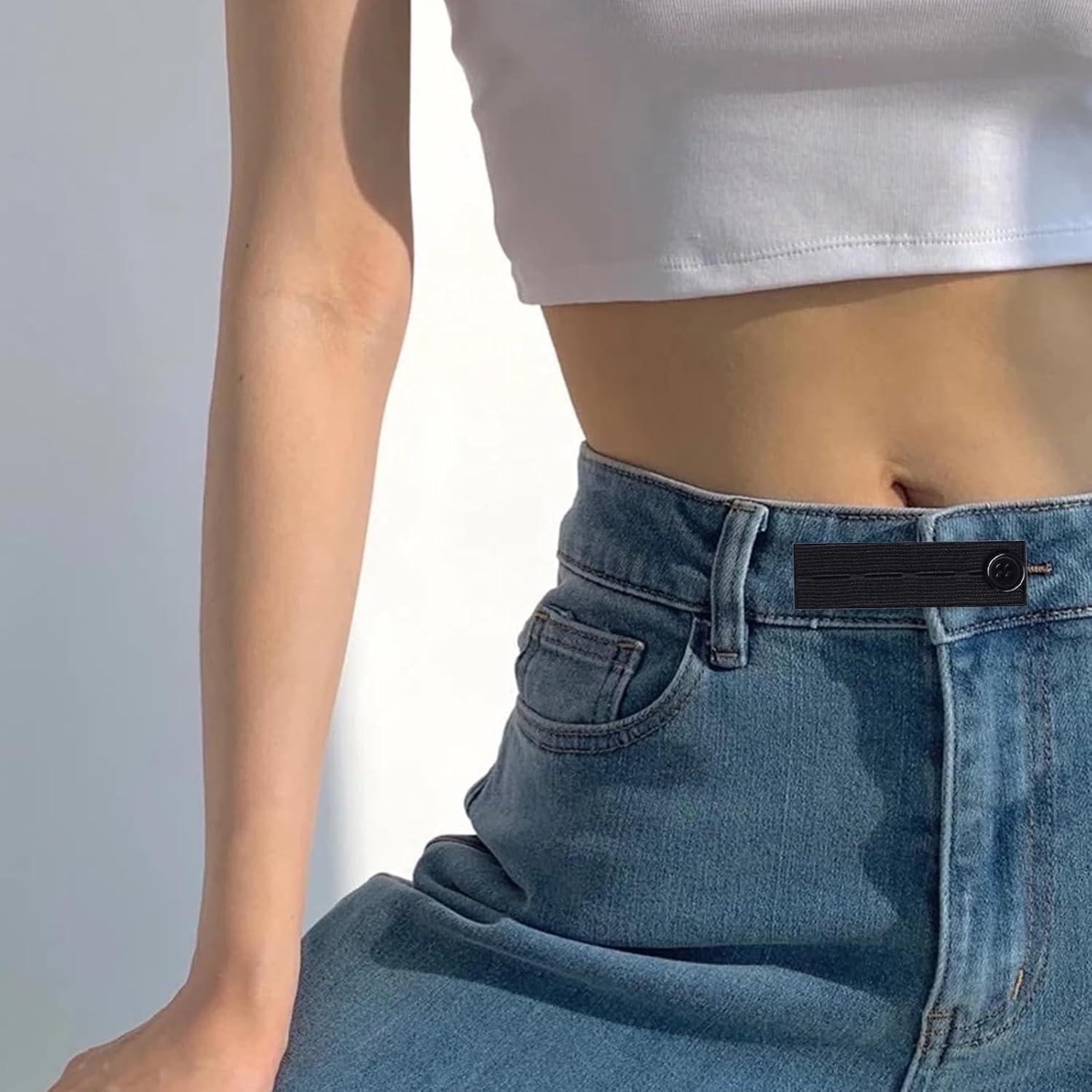 16 Extensores de Cintura Ajustables PKRFCJ para Pantalones