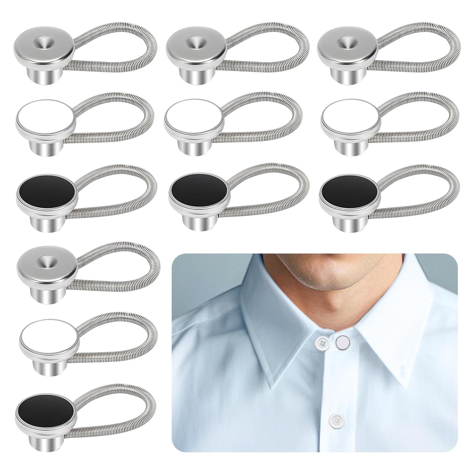 Extensores de Cuello Ajustables Kikazarru - 12 Pcs, 3 Colores