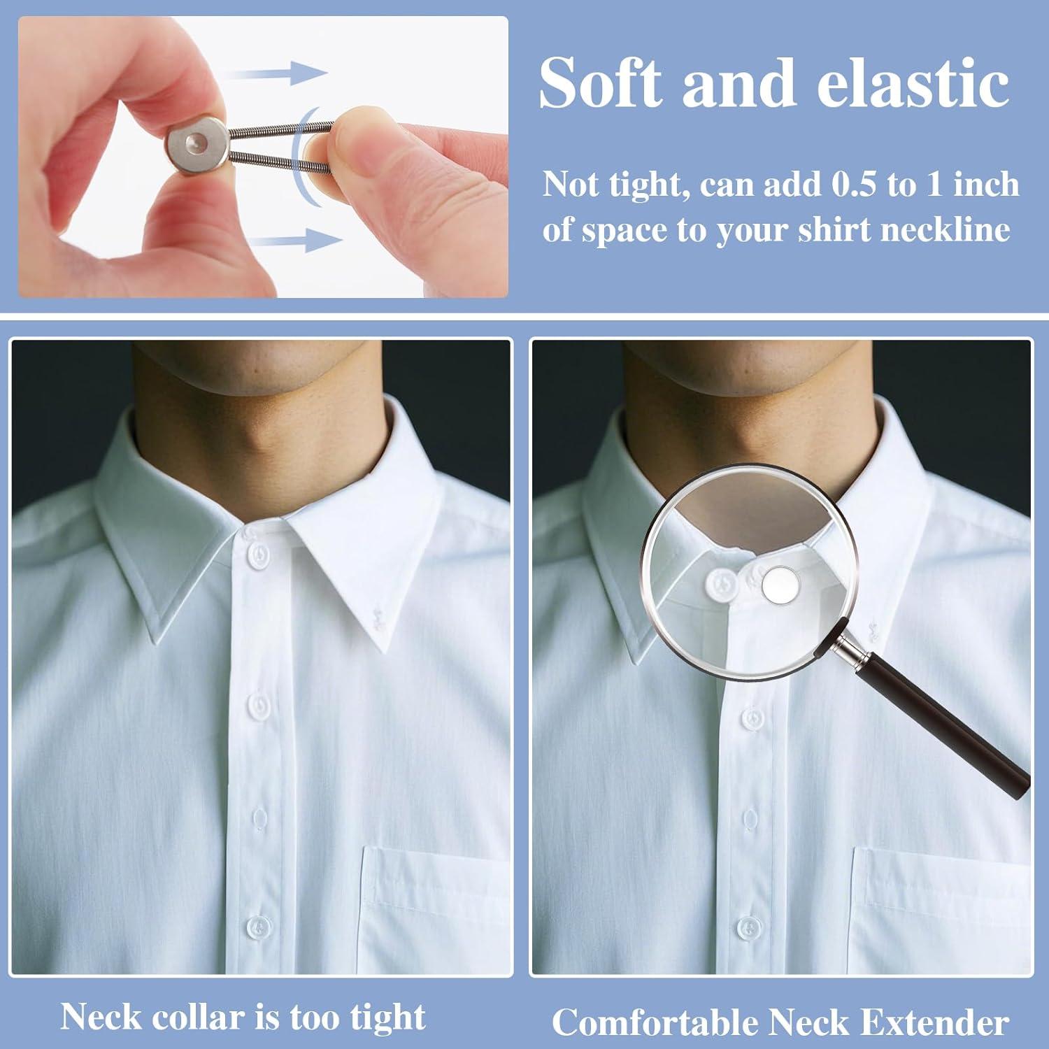 Extensores de Cuello Ajustables Kikazarru - 12 Pcs, 3 Colores