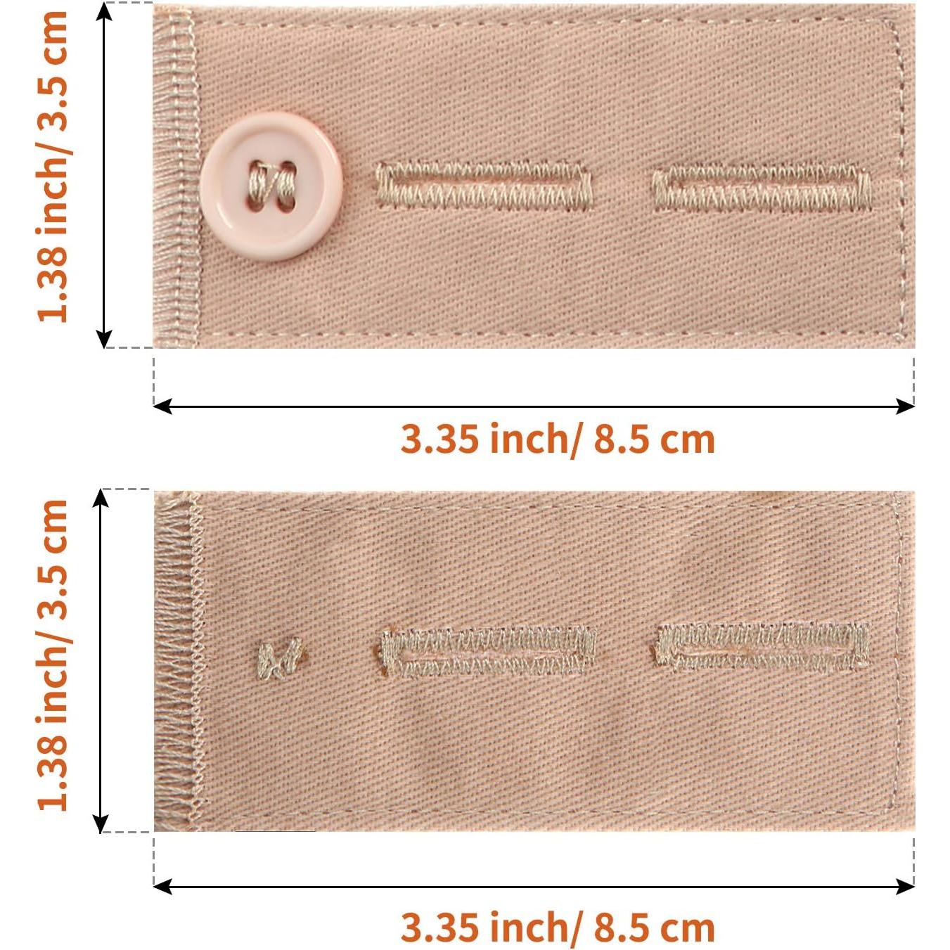 Extensores de Cintura Elásticos TOODOO 10 Piezas Ajustables