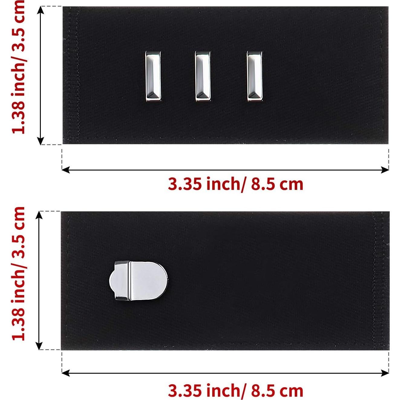 Extensores de Cintura Elásticos TOODOO 10 Piezas Ajustables