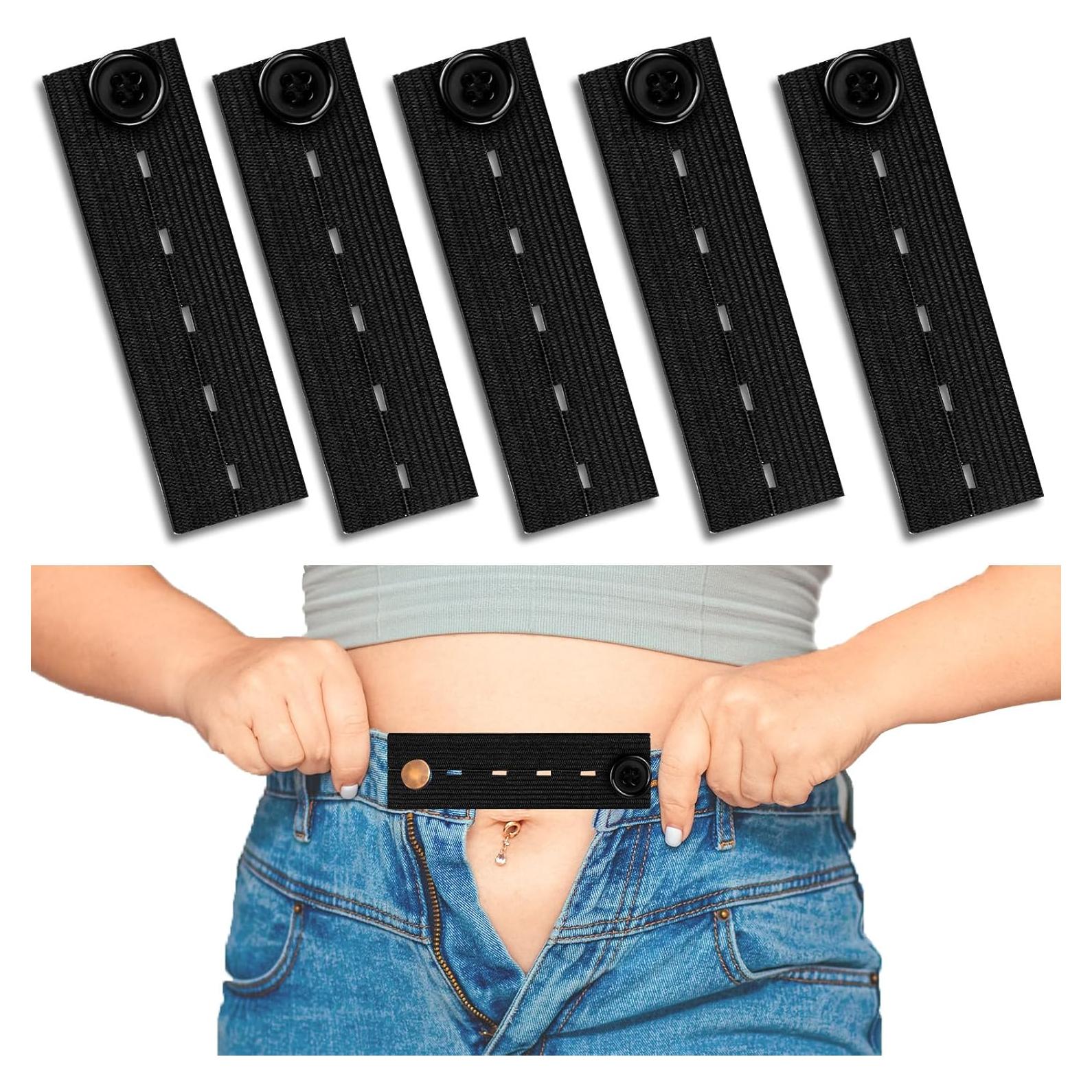 Extensores de Botón para Pantalones Haikole 5 Pcs Maternidad
