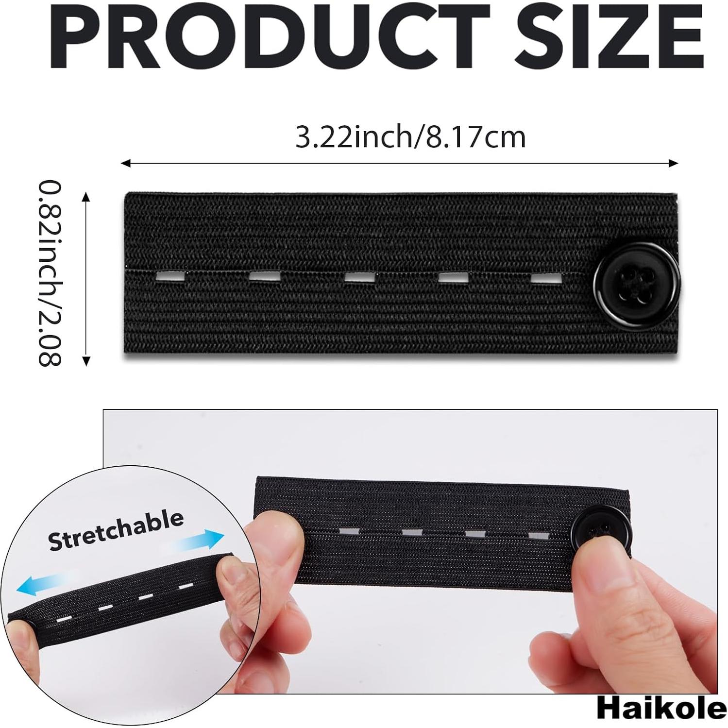 Extensores de Botón para Pantalones Haikole 5 Pcs Maternidad