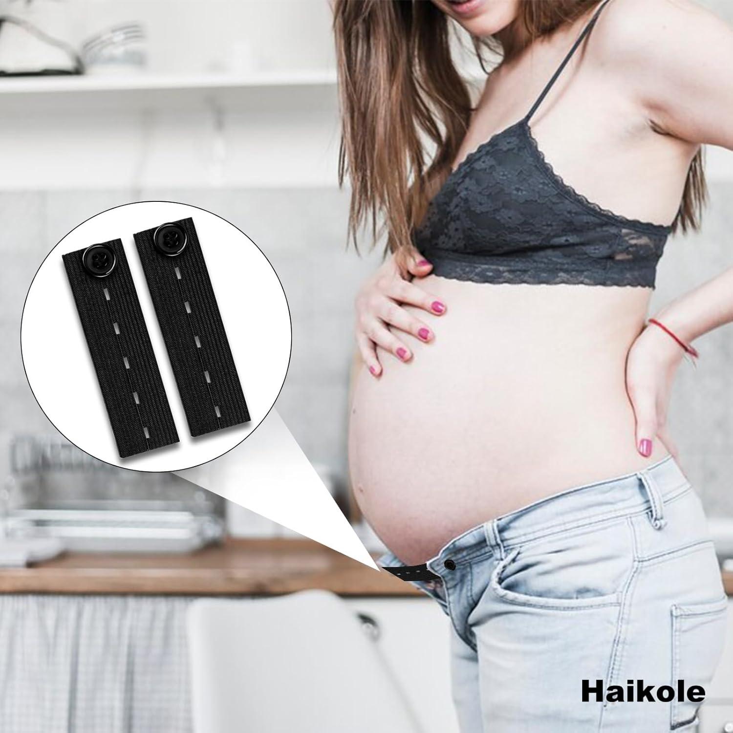 Extensores de Botón para Pantalones Haikole 5 Pcs Maternidad